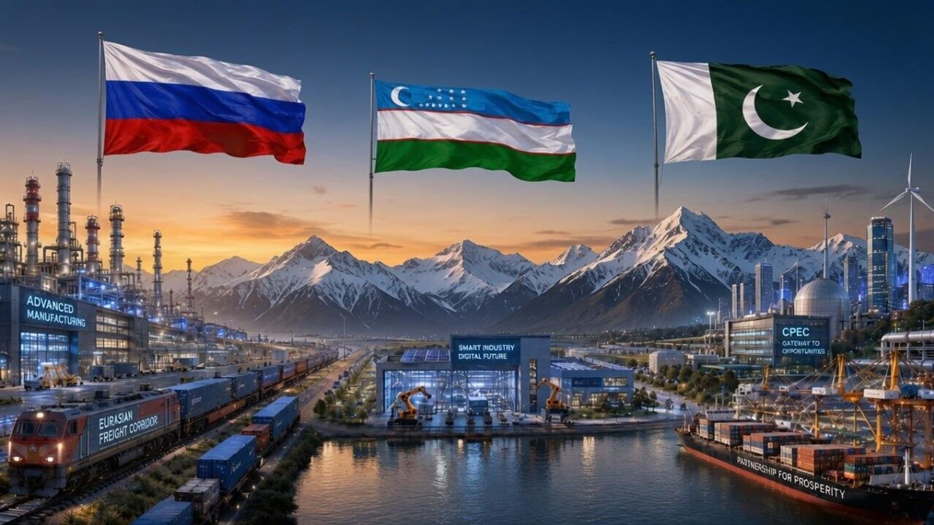 روسیه و ازبکستان از «کمربند صنعتی اوراسیا» رونمایی کردند؛ فرصتی برای پاکستان؟ - اسپوتنیک افغانستان  , 1920, 06.06.2026