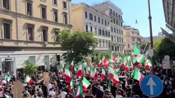 رم، میدان دار گفتمان دوگانه: راهپیمایان خواهان «بازپس فرستادن» مهاجران شدند - اسپوتنیک افغانستان  