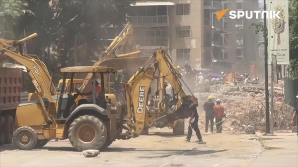 تصاویر اسپوتنیک از آواربرداری ویرانه های ونزوئلا پس از زمینلرزه مرگبار امروز - اسپوتنیک افغانستان  