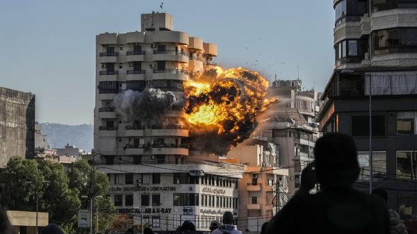 Израильский авиаудар в южном пригороде Бейрута, Ливан - اسپوتنیک افغانستان  