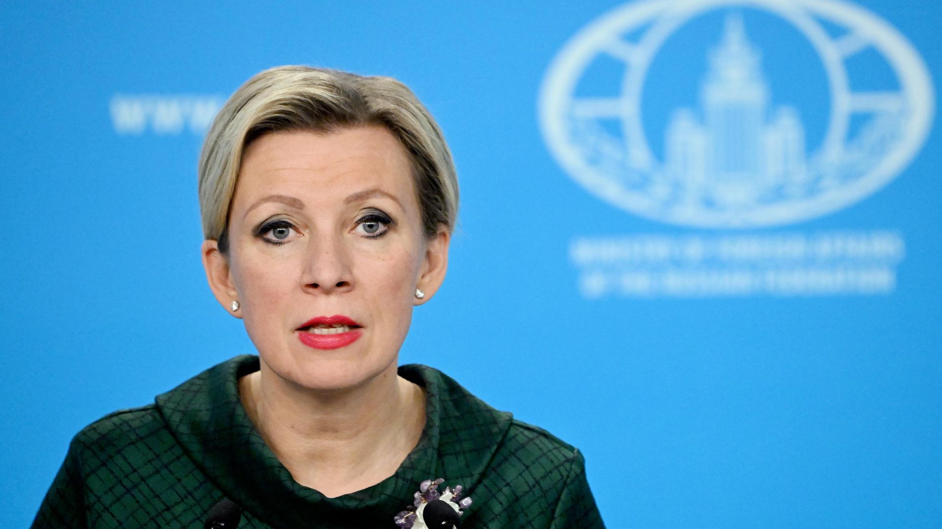 Russian Foreign Ministry spokeswoman Maria Zakharova during a briefing in Moscow. Russian Foreign Ministry spokeswoman Maria Zakharova during a briefing in Moscow. - اسپوتنیک افغانستان , 1920, 04.07.2026