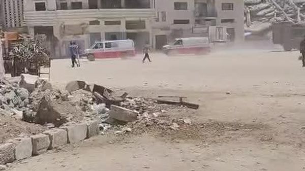 کشته شدن چندین تن در حملات هوایی اسرائیل به شهر غزه و اردوگاه بوریج - اسپوتنیک افغانستان  