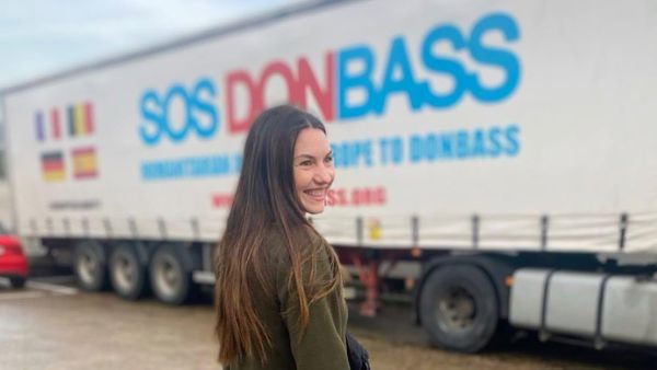 Anna Novikova, the founder of the humanitarian group SOS Donbass - اسپوتنیک افغانستان  