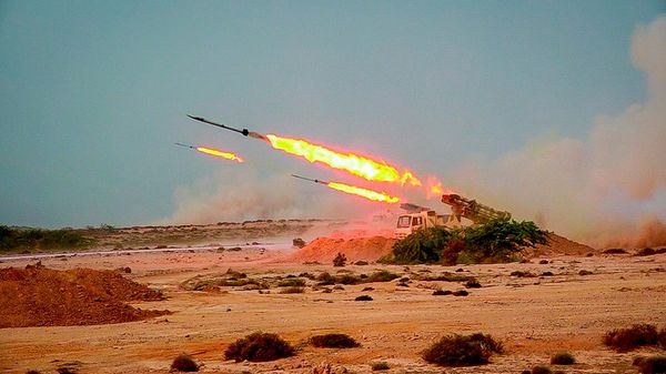 In this photo released Tuesday, July 28, 2020, by Sepahnews, missiles are fired in a Revolutionary Guard military exercise - اسپوتنیک افغانستان  