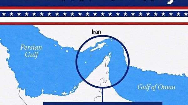دونالد ترامپ تصویری از تنگه هرمز را منتشر کرد و آن را «قلمرو جدید ایالات متحده» نامید - اسپوتنیک افغانستان  