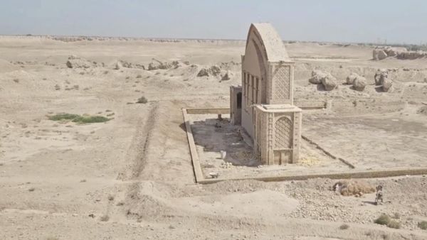 بازسازی قلعه تاریخی بست در هلمند 70 درصد تکمیل شده است - اسپوتنیک افغانستان  