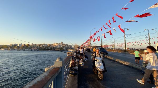 Галатский мост в Стамбуле - اسپوتنیک افغانستان  