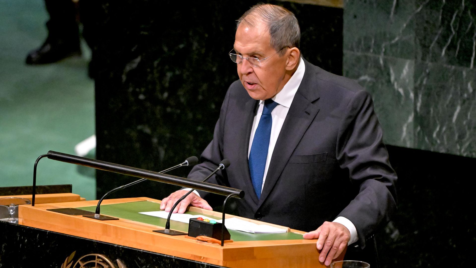 Russian Foreign Minister Sergey Lavrov at the 81st session of the UN General Assembly Russian Foreign Minister Sergey Lavrov at the 81st session of the UN General Assembly - اسپوتنیک افغانستان , 1920, 26.09.2026