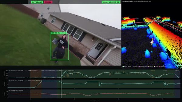 در آمریکا پهپاد مجهز به هوش مصنوعی ساخته شده است که میتواند بدون نیاز به GPS و اینترنت، به طور خودکار انسان را تعقیب کند - اسپوتنیک افغانستان  