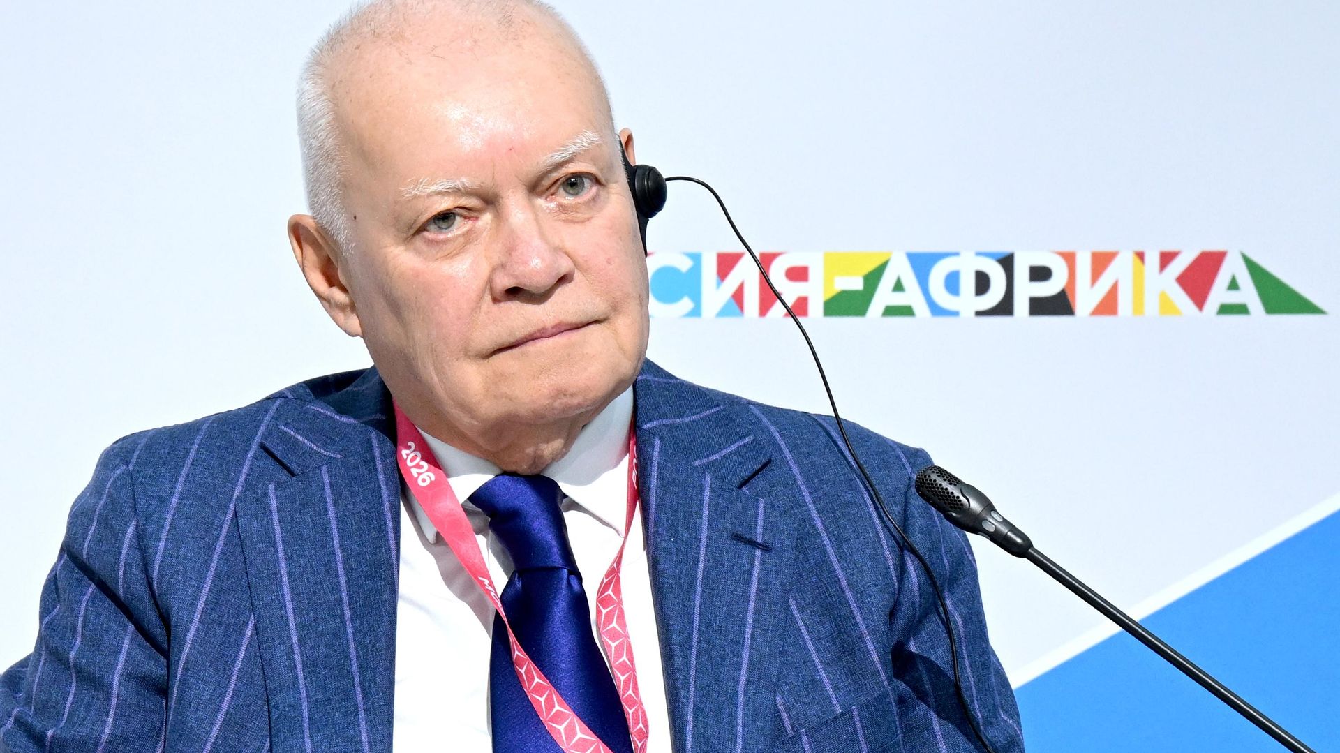 Rossiya Segodnya Director General Dmitry Kiselyov at the Russia-Africa Media Forum in Moscow. Rossiya Segodnya Director General Dmitry Kiselyov at the Russia-Africa Media Forum in Moscow. - اسپوتنیک افغانستان , 1920, 28.10.2026