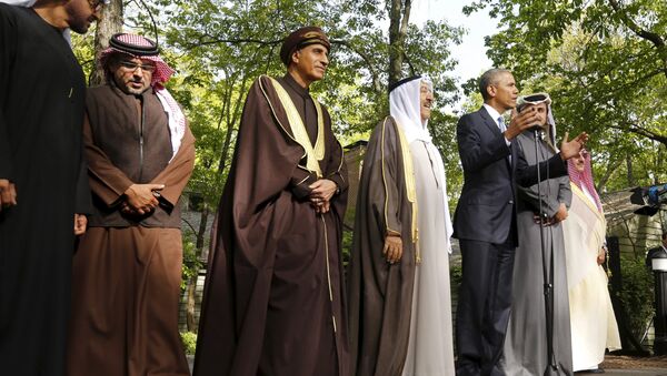اوباما و رهبران کشورهای عربی عضو شورای خلیج فارس - اسپوتنیک افغانستان  