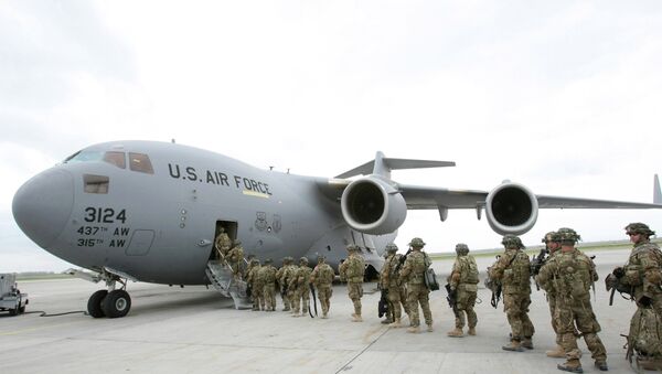 طیاره ترانسپورتی نظامی امریکا - اسپوتنیک افغانستان  