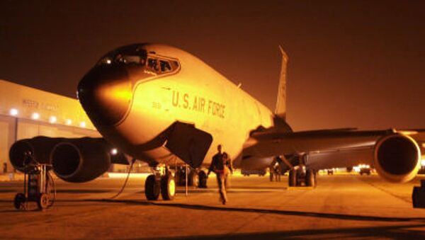 هواپیما-تانکر KC-135 نیروی هوایی ایالات متحده - اسپوتنیک افغانستان  