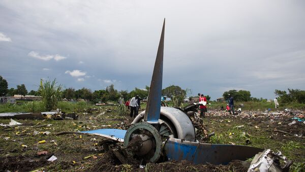سقوط یک فروند هواپیمای نظامی سودان - اسپوتنیک افغانستان  