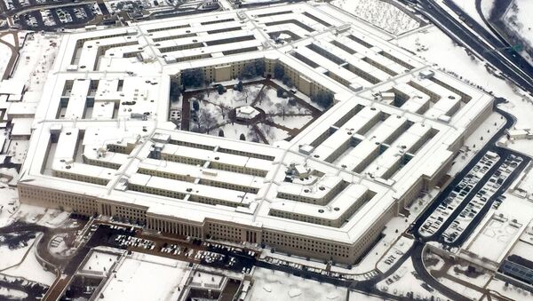 Вид на здание Пентагона в Вашингтоне, США  - اسپوتنیک افغانستان  