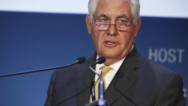 تیلرسون به عنوان وزیر امور خارجه امریکا سوگند یاد کرد - اسپوتنیک افغانستان  