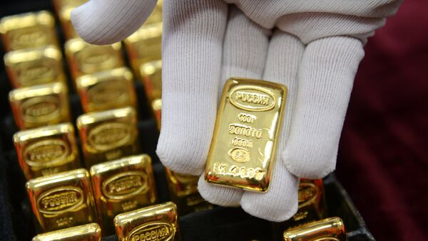 Gold manufacturing in Yekaterinburg, Russia - اسپوتنیک افغانستان  