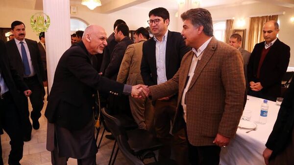 گزارش غنی از وضعیت موجود به مدیران رسانه‌ها - اسپوتنیک افغانستان  