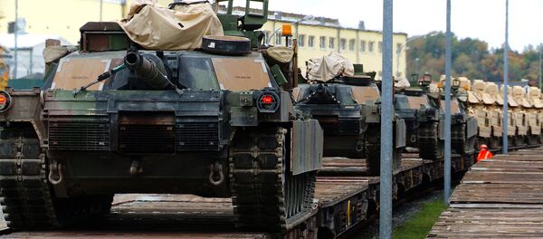 بازگشت تانکهای امریکایی به اروپا از ترس روسیه بازگشت تانکهای امریکایی به اروپا از ترس روسیه - اسپوتنیک افغانستان