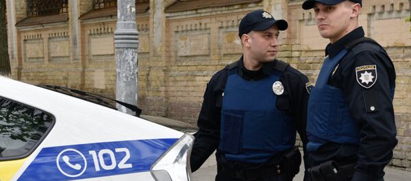 Сотрудники Украинской полиции в Киеве - اسپوتنیک افغانستان  