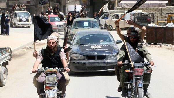 Боевики исламистской террористической организации Джебхат ан-Нусра в Сирии - اسپوتنیک افغانستان  