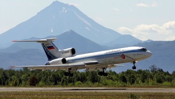 Самолет Ту-154 - اسپوتنیک افغانستان  