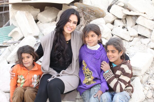 بازیگر زن بولیوی در سوریه - اسپوتنیک افغانستان  
