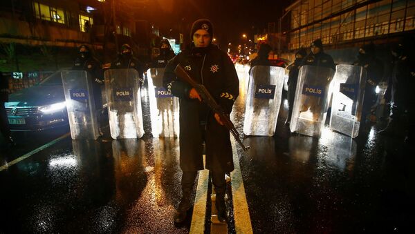 Полиция на месте теракта в Стамбуле - اسپوتنیک افغانستان  