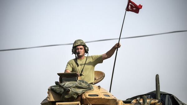 سرنگونی دو طیاره ارتش سوریه توسط نظامیان ترکیه - اسپوتنیک افغانستان  