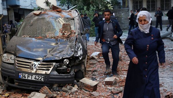 انفجار در شهر ازمیر ترکیه - اسپوتنیک افغانستان  