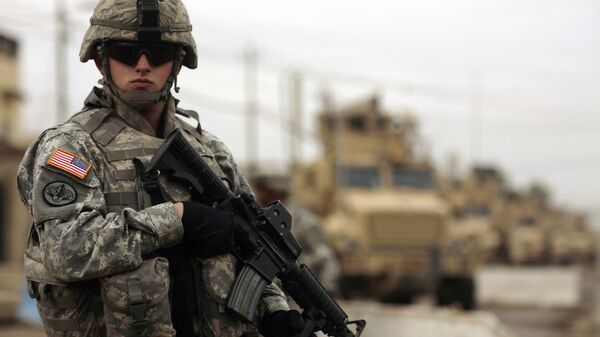 Солдат американской армии в Ираке - اسپوتنیک افغانستان  