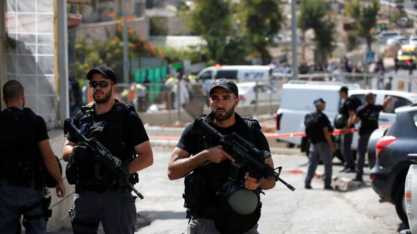 Израильская полиция в Иерусалиме - اسپوتنیک افغانستان  