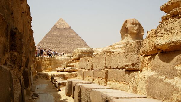 Великая пирамида Гизы Пирамида Хеопса и Большой сфинкс, Египет - اسپوتنیک افغانستان  