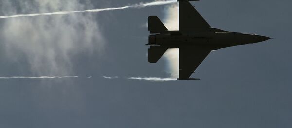 Самолет F-16 американских ВВС Самолет F-16 американских ВВС - اسپوتنیک افغانستان