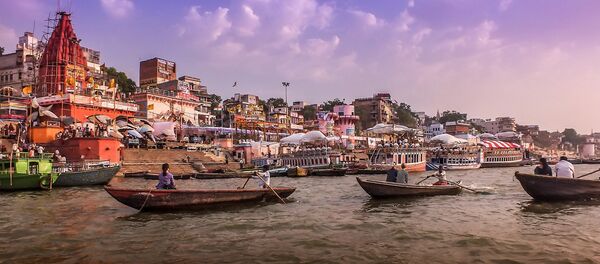 Ganga River, Varanasi, India Ganga River, Varanasi, India - اسپوتنیک افغانستان