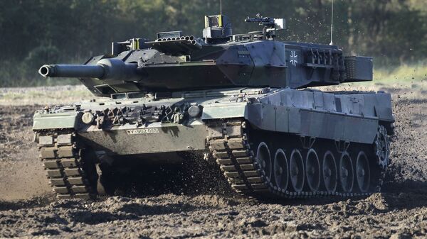  دی ولت برتری تانک  آرماتا روسی را نسبت به  تانک لئوپارد 2 آلمانی، تائید کرد - اسپوتنیک افغانستان  