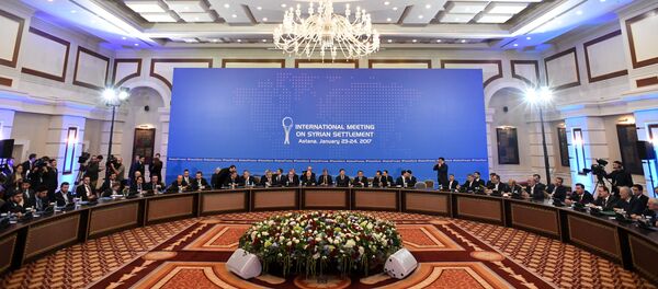 Переговоры по сирийскому урегулированию в Астане Переговоры по сирийскому урегулированию в Астане - اسپوتنیک افغانستان