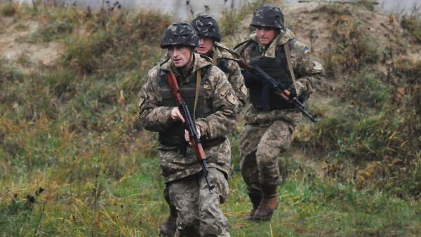 تلاش نظامیان اوکراین برای حمله به مواضع نیروهای مردمی در دنباس - اسپوتنیک افغانستان  