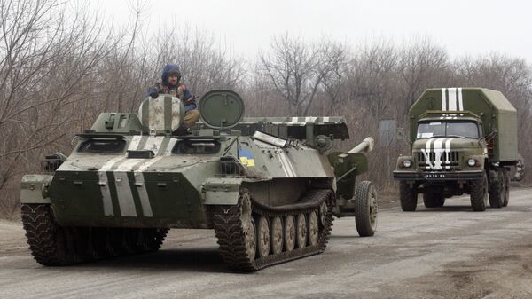 Украинские военные в Артемовске Донецкой области - اسپوتنیک افغانستان  