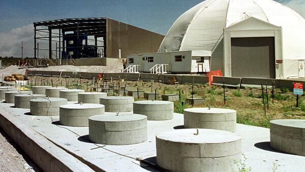 Хранилища низкоуровневых радиоактивных отходов в Национальной ядерной лаборатории США в Лос-Аламосе - اسپوتنیک افغانستان  