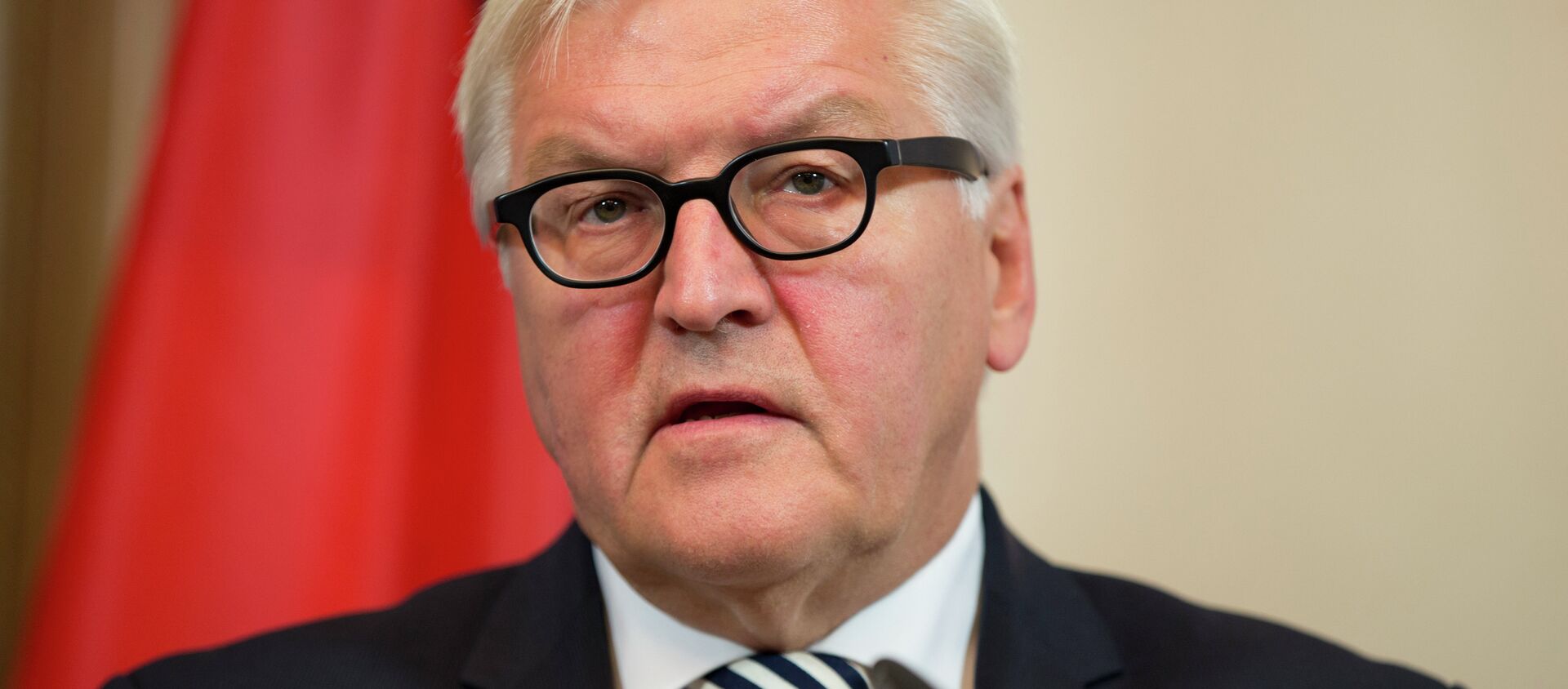 German Foreign Minister Frank-Walter Steinmeier speaks about the ongoing crisis in Syria during a news conference with U.S. Secretary of State John Kerry at Villa Borsig, Berlin, Sunday, Sept. 20, 2015 - اسپوتنیک افغانستان  , 1920, 12.02.2017