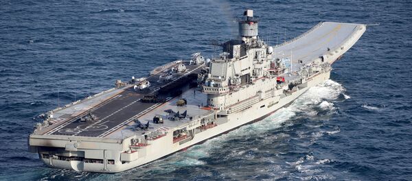 Британские ВМС и ВВС сопровождают авианосец Адмирал Кузнецов - اسپوتنیک افغانستان  