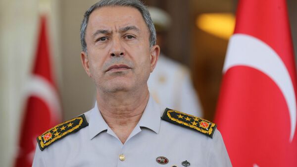 وزیر دفاع ترکیه فرماندهی عملیات علیه نیروهای دولت سوریه را بر عهده گرفت - اسپوتنیک افغانستان  