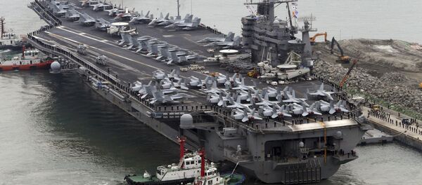 کاهش نیروها درافغانستان/ بازگشت کشتی جنگی آمریکا به خلیج فارس      کاهش نیروها درافغانستان/ بازگشت کشتی جنگی آمریکا به خلیج فارس      - اسپوتنیک افغانستان