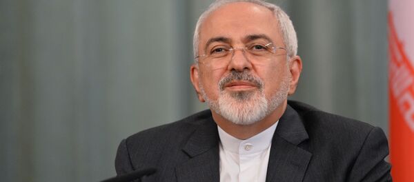 Министр иностранных дел Ирана Мохаммад Джавад Зариф во время совместной пресс-конференции по итогам переговоров с министром иностранных дел РФ Сергеем Лавровым - اسپوتنیک افغانستان  