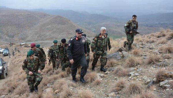 حضور مقام‌های ارشد امنیتی در خط مقدم نبرد با داعش - اسپوتنیک افغانستان  