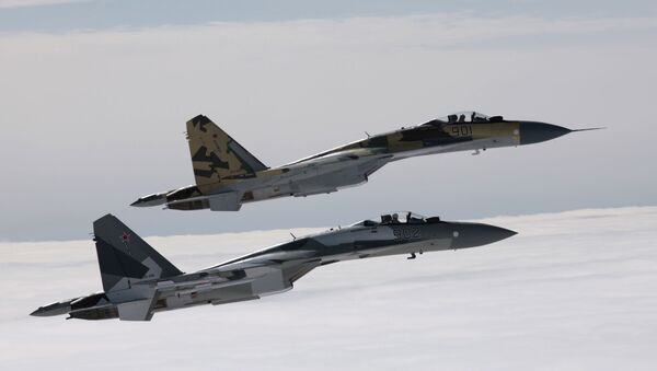 جنگنده های روسی آسمان سوریه را نظارت می کنند - اسپوتنیک افغانستان  