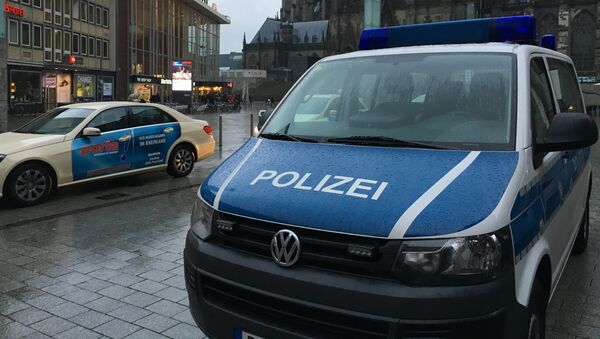 Polizei am Hauptbahnhof Köln - اسپوتنیک افغانستان  