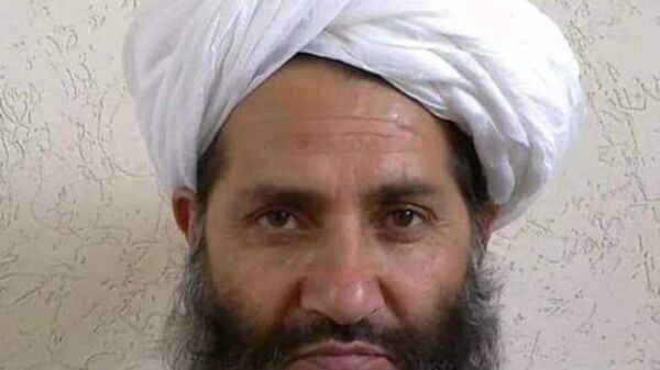Taliban new leader Mullah Haibatullah Akhundzada is seen in an undated photograph, posted on a Taliban twitter feed on May 25, 2016, and identified separately by several Taliban officials, who declined be named - اسپوتنیک افغانستان  