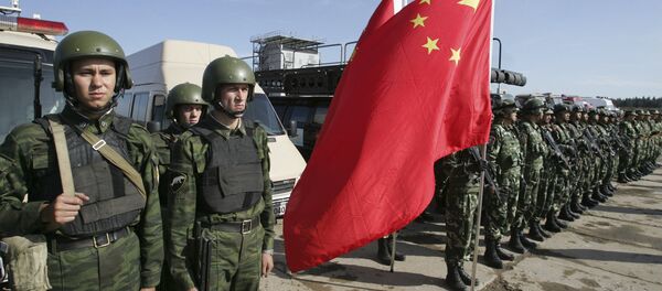 Russian and Chinese soldiers Russian and Chinese soldiers - اسپوتنیک افغانستان